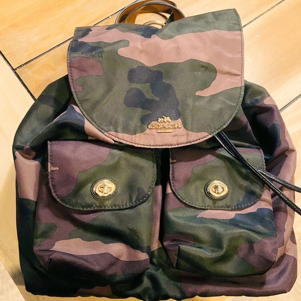 Coach mini backpack